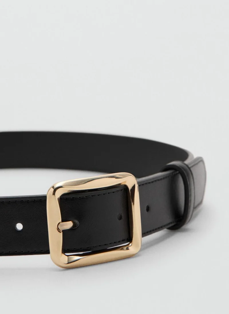 MANGO  Square buckle belt for Women | Best Price UAE